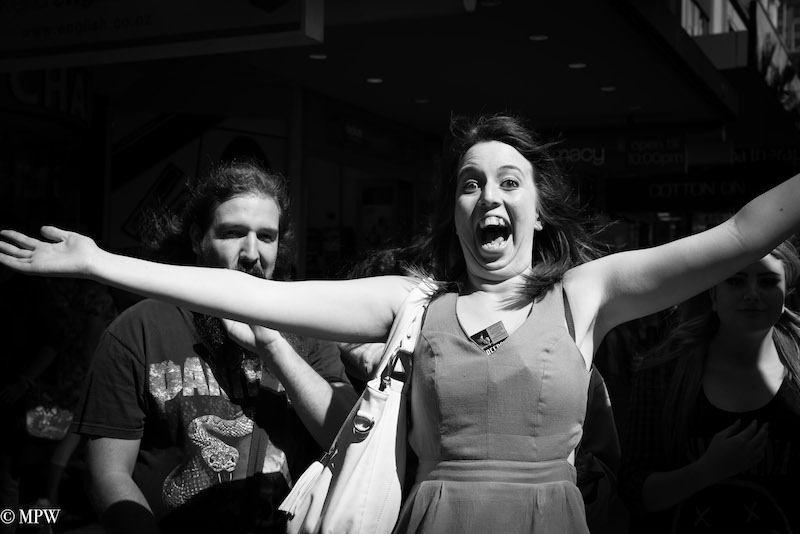 Mike Wheelton photo storyteller. The largest collection of colour, black and white street photography. Taken in and around Queen Street, Auckland city, New Zealand.